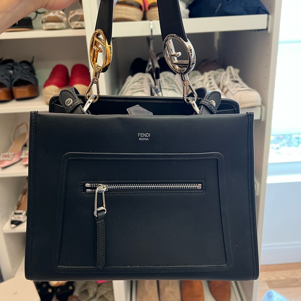 Fendi Black Runaway Bag MINT